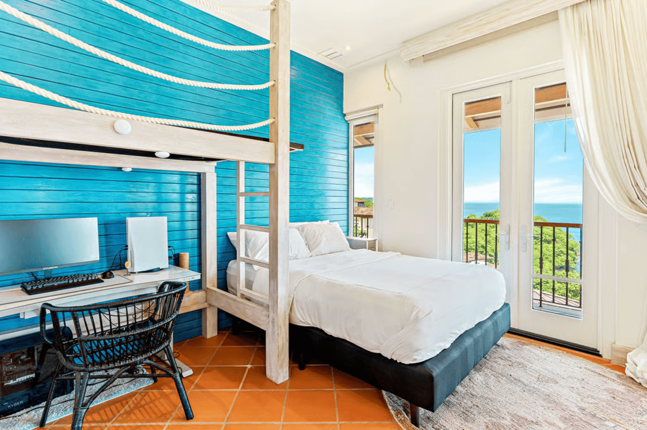 Villa Santorini | Four-level Oceanview Costa Rica’s Premier Car-free Beach Town.
