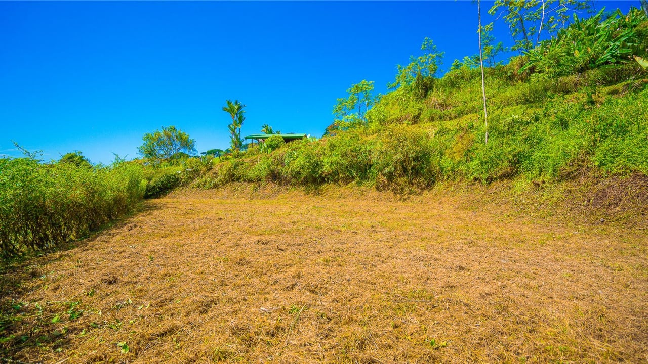 Flat Buildable Ocean View Lot, Ojochal, Puntarenas