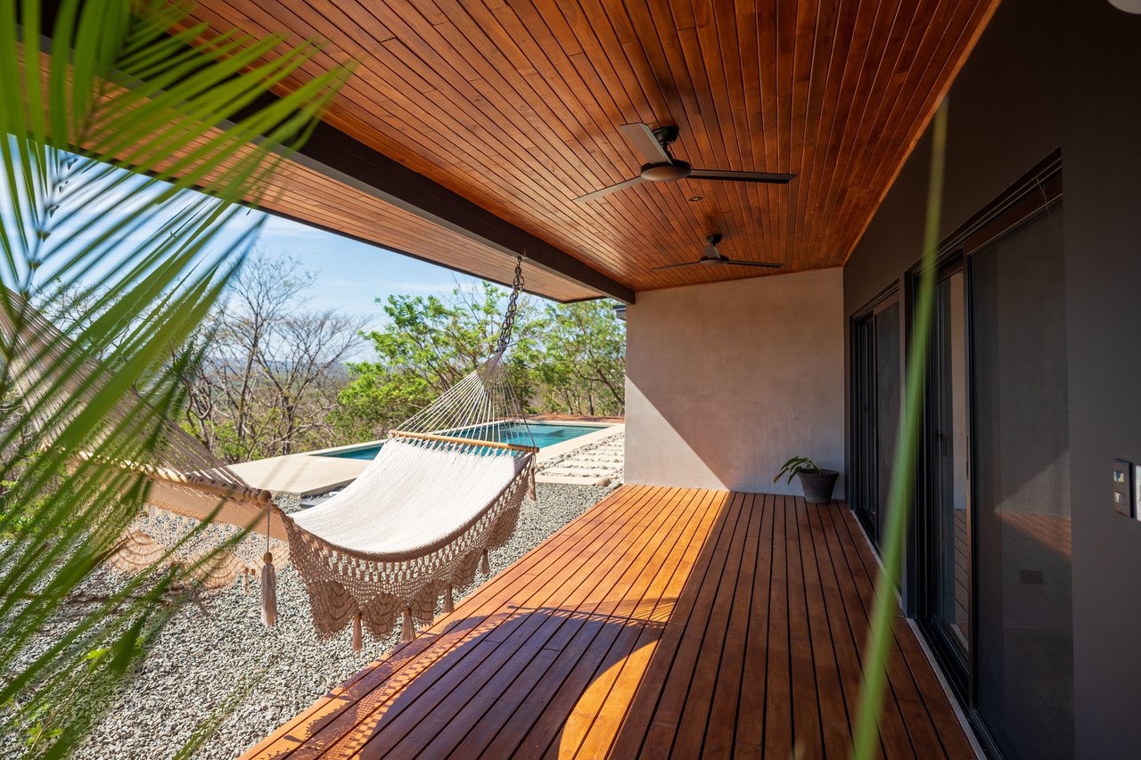 Casa Negra | Modern 3-Bedroom Luxury Home with Pool and Mountain Views near Playa Negra, Costa Rica