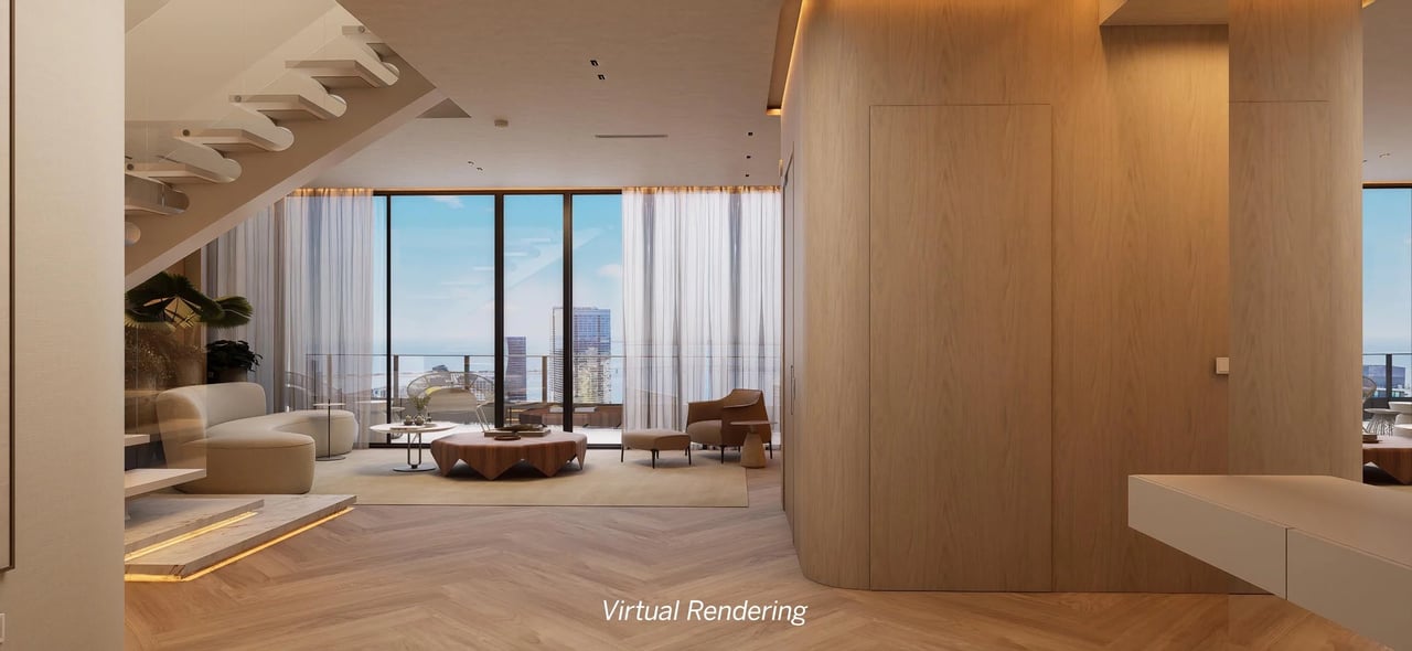 February 2026 | Sotheby's Concierge Auctions to Auction Tri-Level Trophy Penthouse at Brickell Flatiron, Listed at $14.9 Million