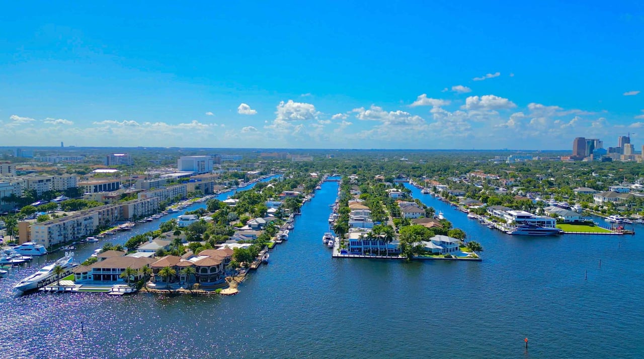 Lauderdale Harbors, luxury fort lauderdale waterfront homes