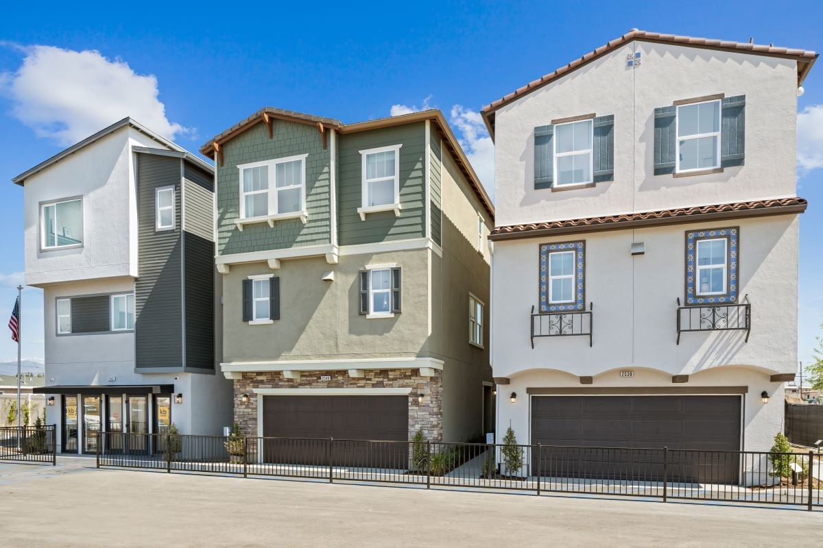 Three-story detached homes at Astaire at Starlite in South El Monte