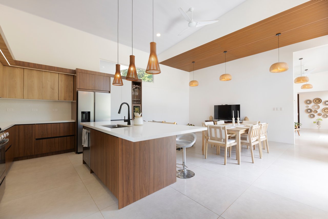 Modern 4-Bedroom Home Near Whale’s Tail Beach