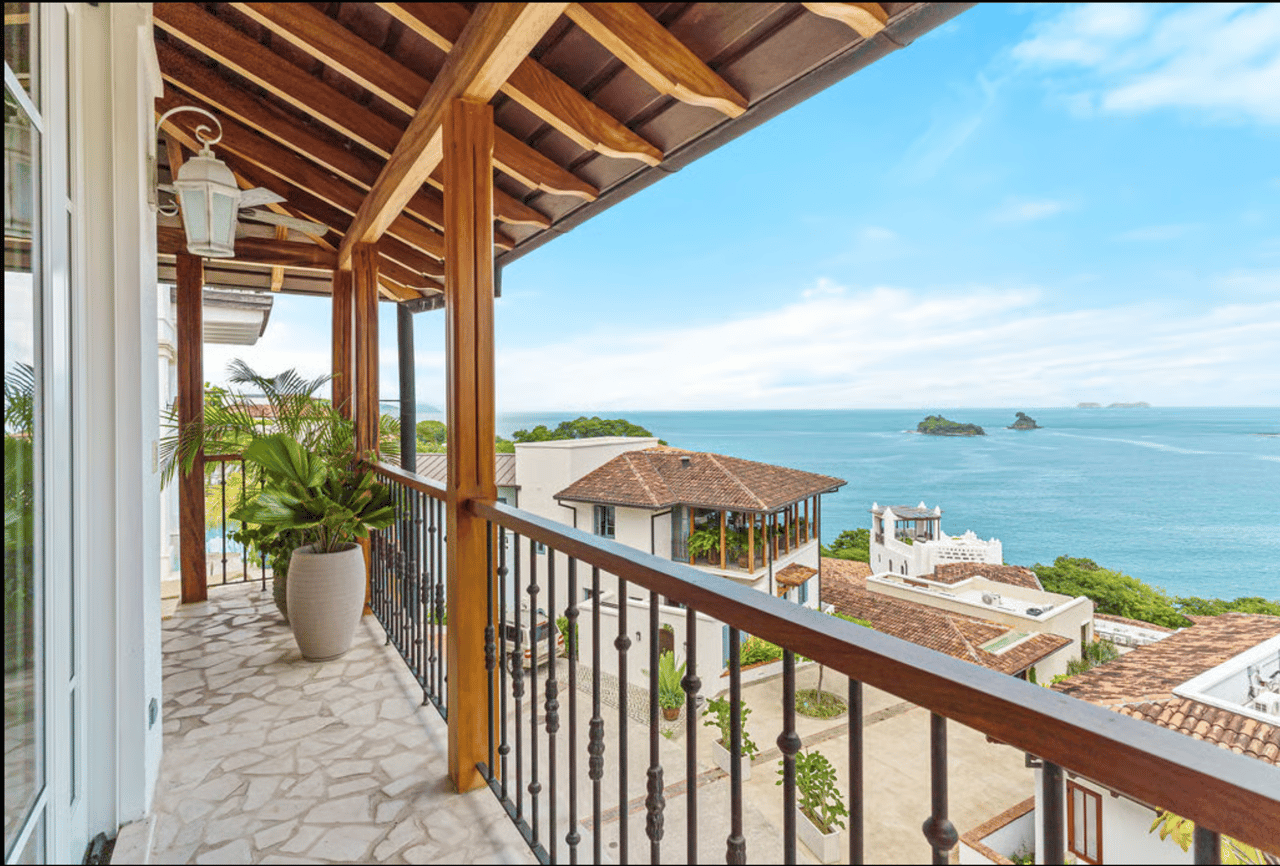 Villa Santorini | Four-level Oceanview Costa Rica’s Premier Car-free Beach Town.