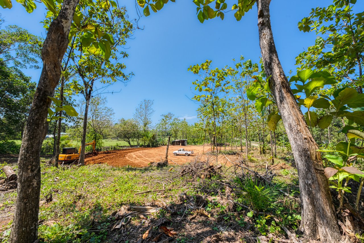 ¡New Gated Development in Matapalo - Ocean View and Flat Land, ready to build!
