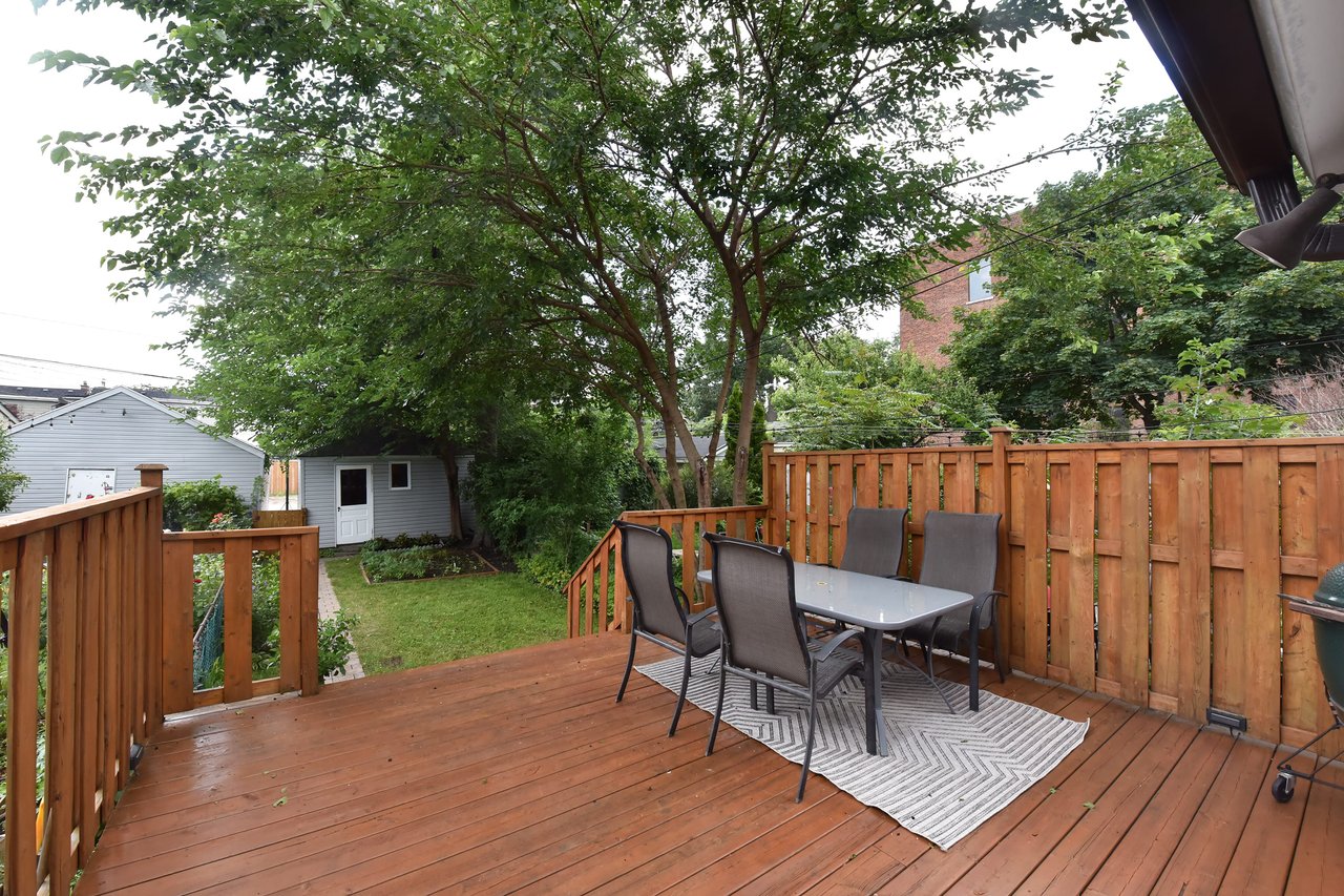 Semi-detached home in Bloor West Village