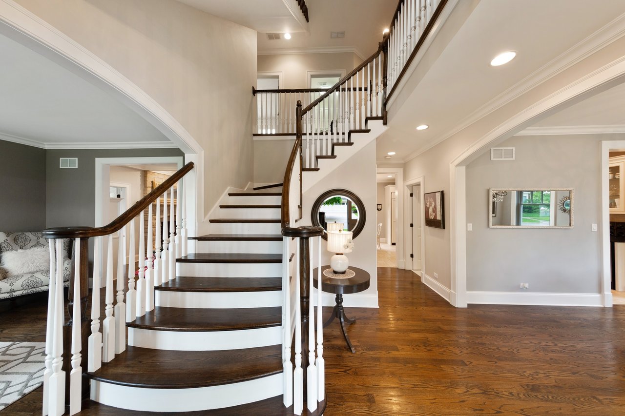 Timeless elegance meets transitional flair in builder's own award winning home