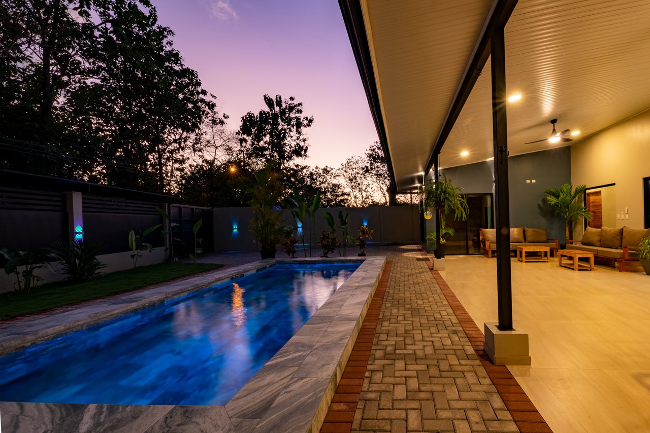 Modern Coastal Luxury: New 3-Bedroom Home Steps from South Pacific Beach
