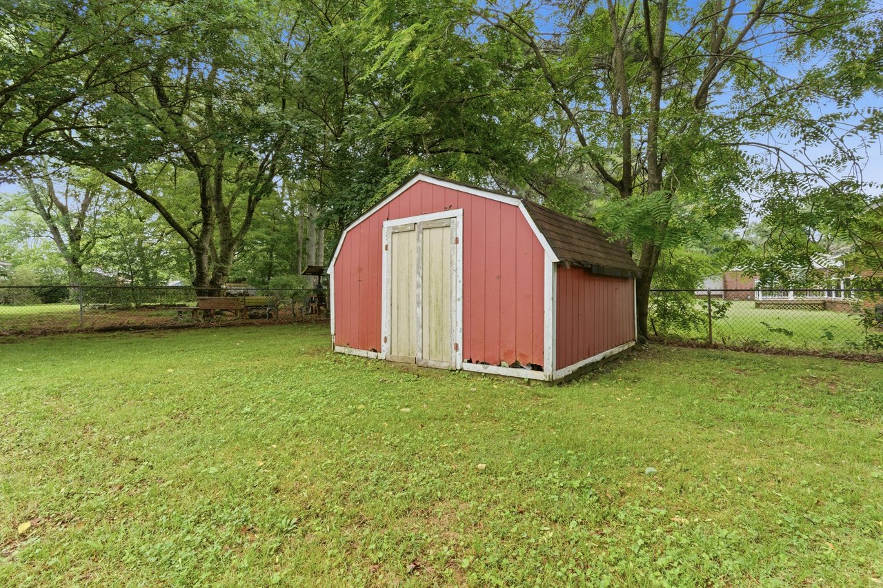 Prime Madison City Schools Location with Fenced in Backyard