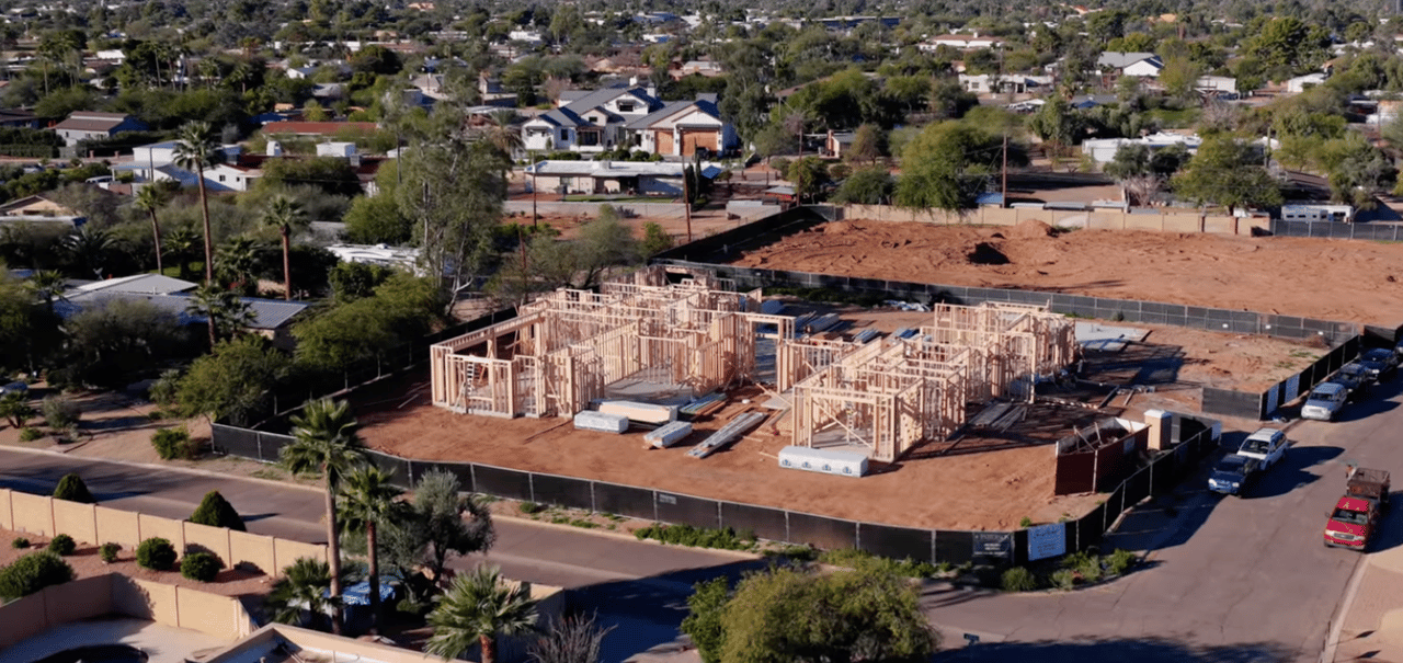 10460 N 71st St - Framing is up