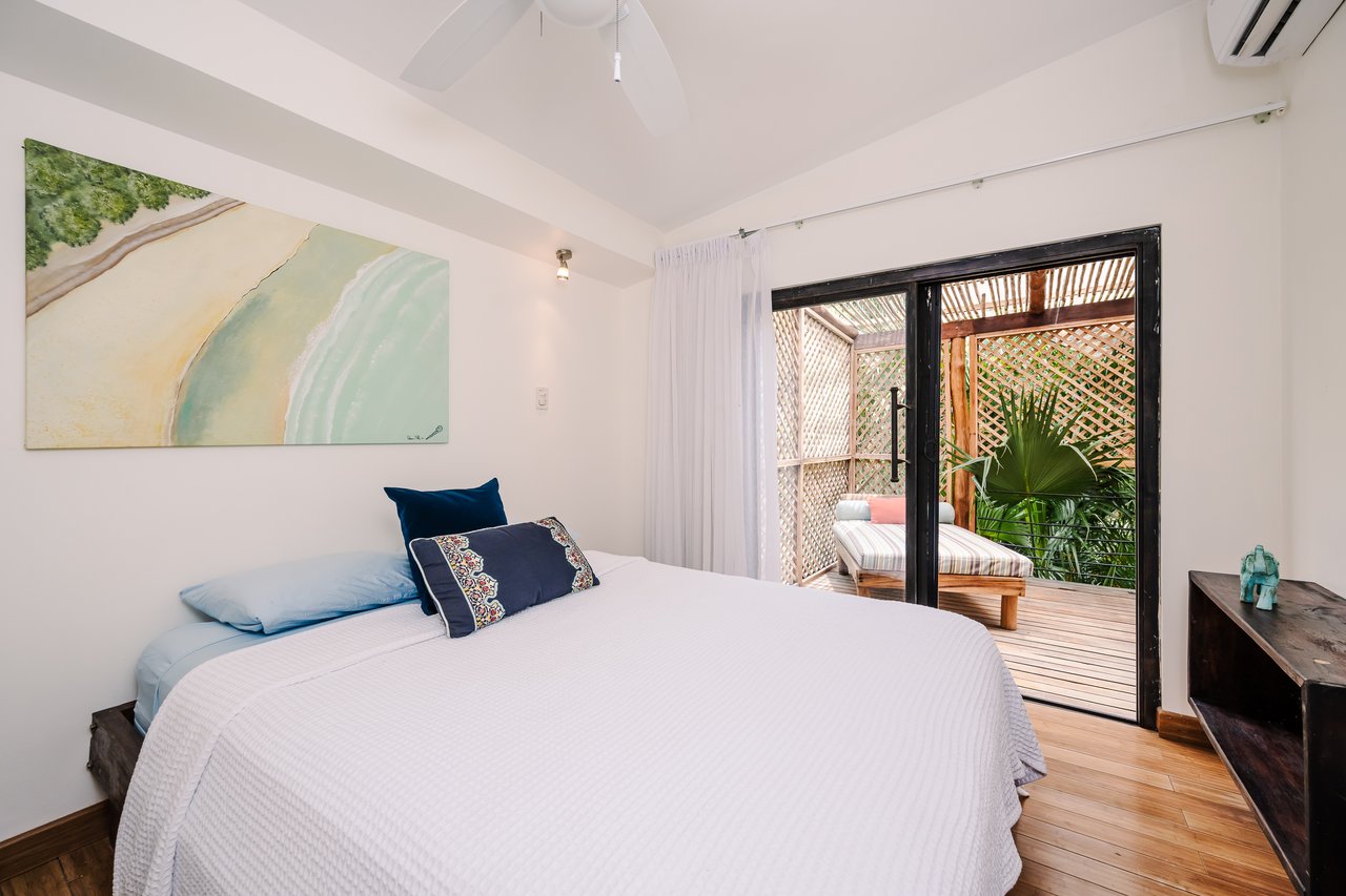 La Gaviota #2 | Stef Surf 2BR Villa Steps from Playa Potrero