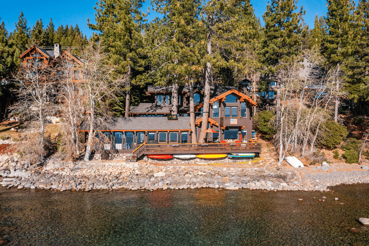 A Turnkey Lakefront Retreat in Dollar Point