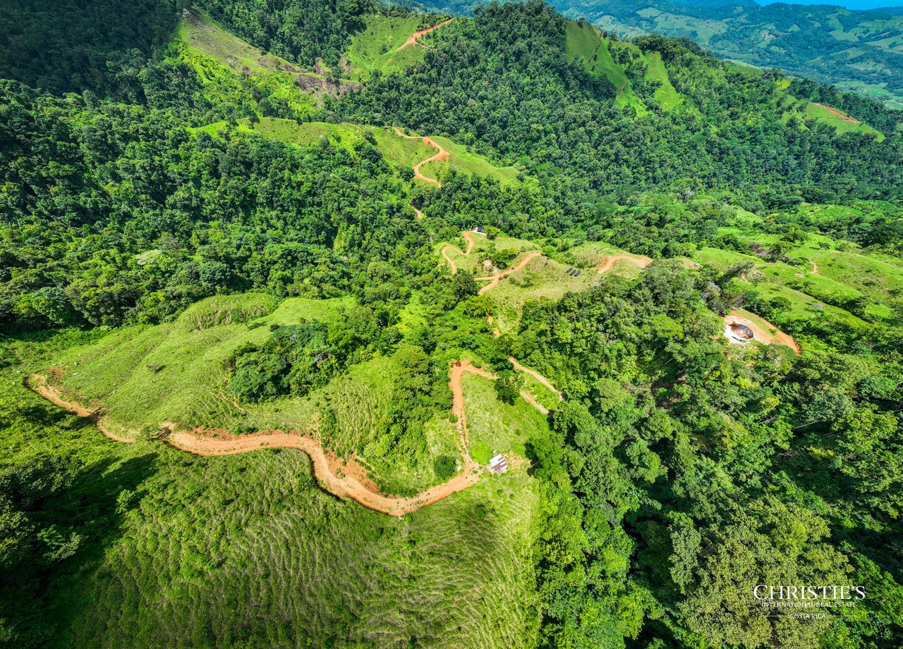 Sanctuary on Love’s Farm | 90ft Private Waterfall + Helipad | An Extraordinary 75-Acre Private Estate in Costa Rica’s South Pacific 