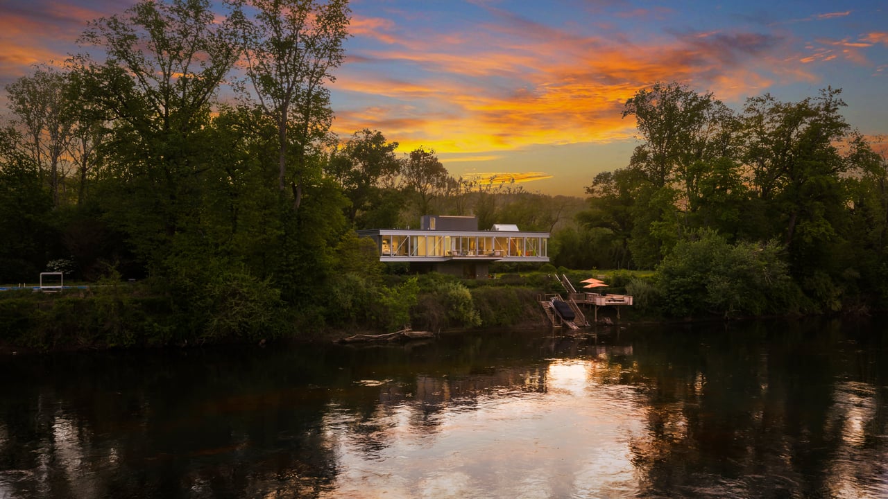 Riverscape: An Exceptional Luxury Riverfront Home in New Hope, PA | B&B Luxury Properties