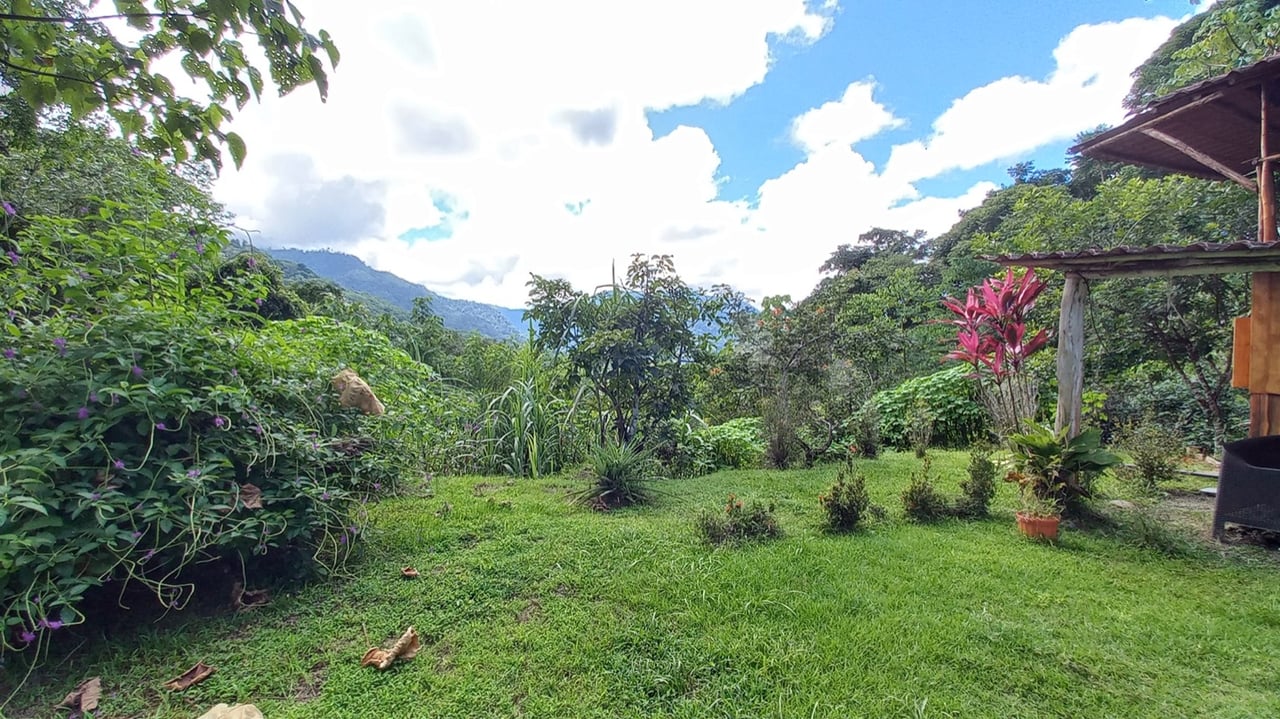 Charming Mountain Retreat with 2 Bedroom Home and Rustic Cabin