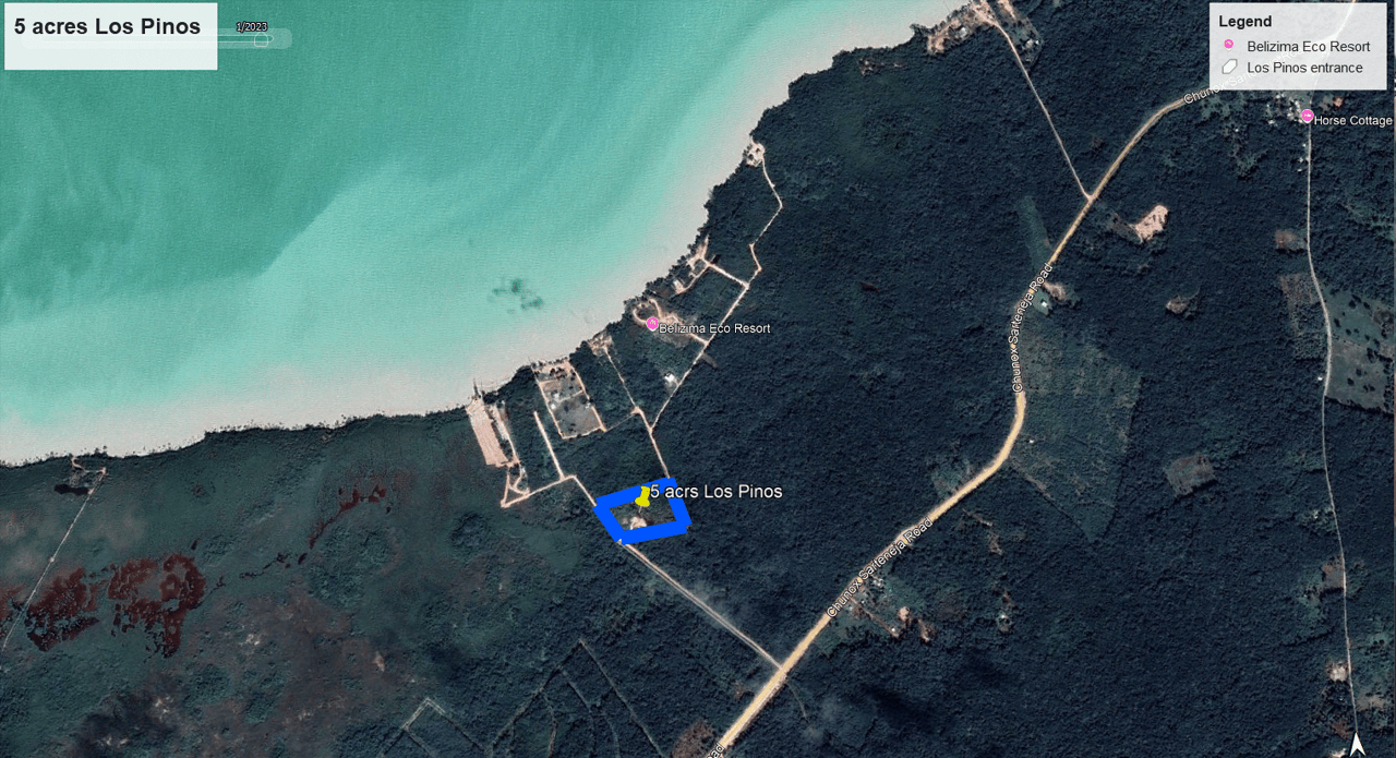 Los Pinos, Sarteneja 5 acre vacant parcel