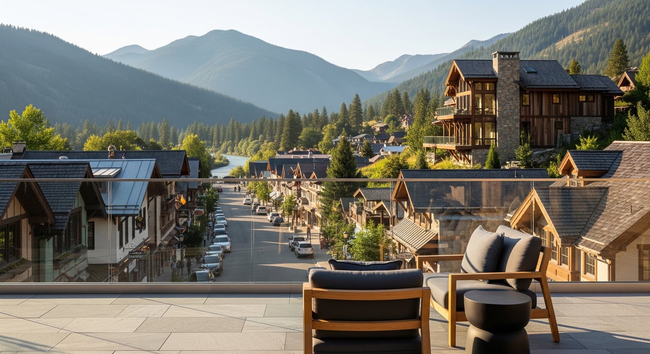 Leavenworth In-Town Living Vs Cabin Country Nearby