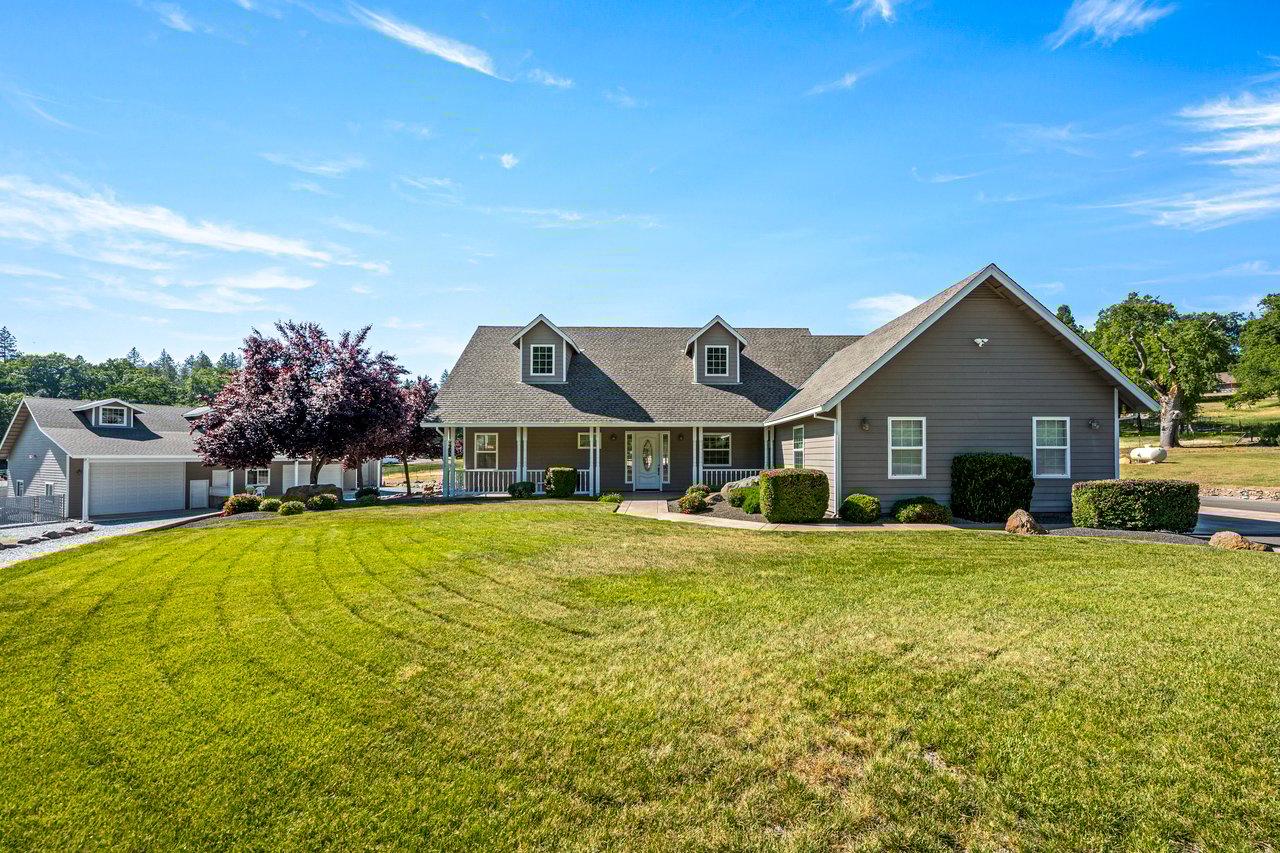 Custom Built Home on 4 Flat Acres in the Heart of Pleasant Valley – A Car Enthusiast's Dream!