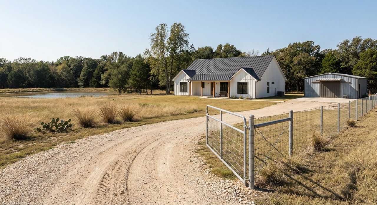 Life On 10-Plus Acres In Grayson County