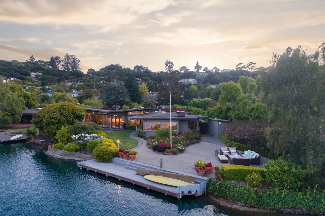 Waterfront Living In Tiburon, Day To Evening