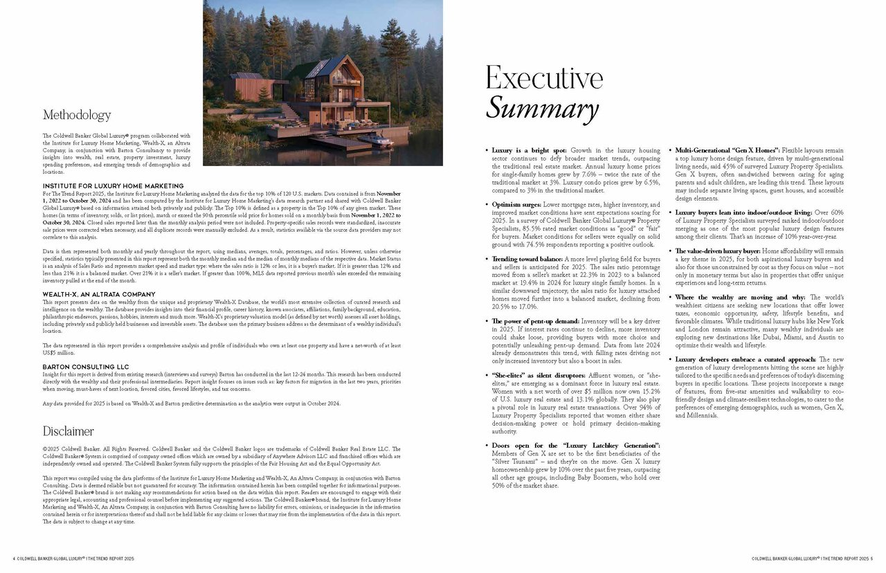 2025 Coldwell Banker Global Luxury Report: Trends Shaping High-End Living