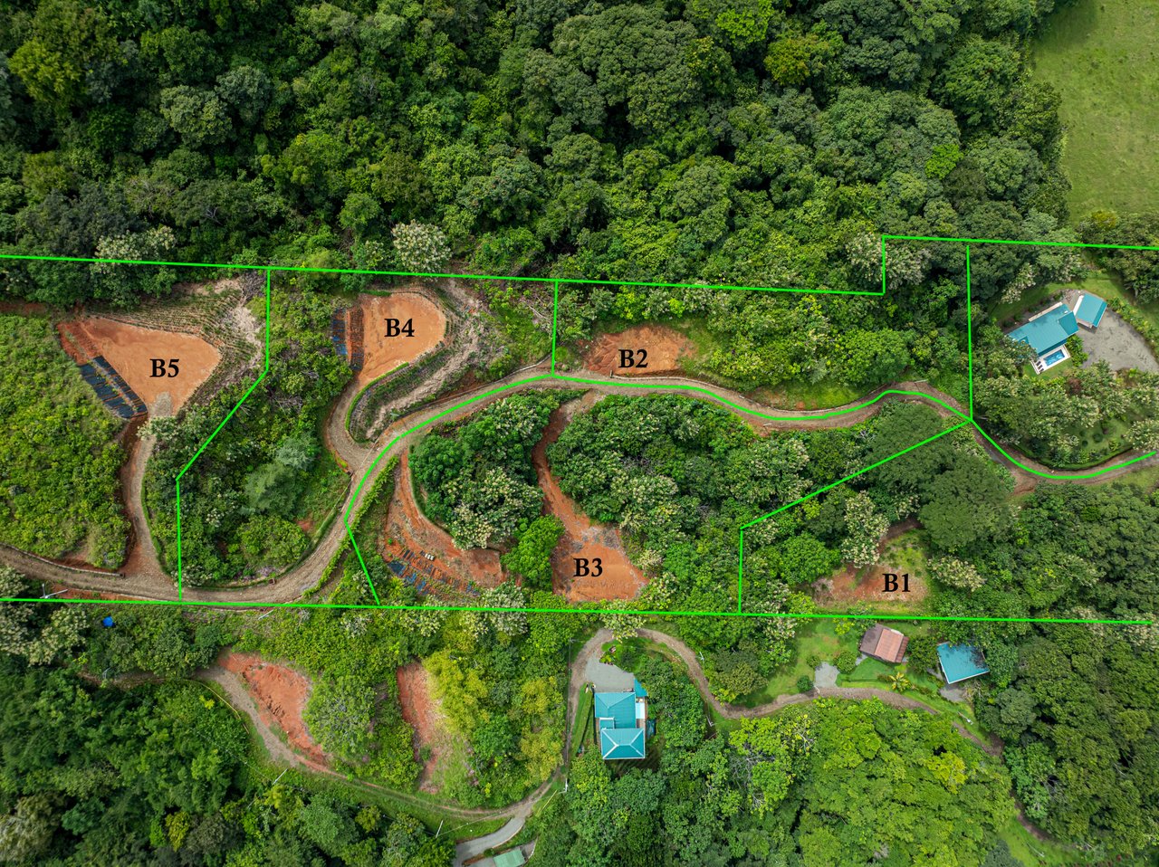 New Gated Development in Matapalo - Ocean View and Flat Land, ready to build!