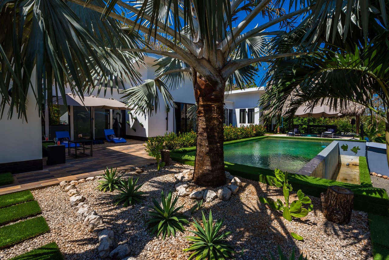 Villa Eva | Exclusive Gated Community Home with Mountain Views Near Tamarindo Beach