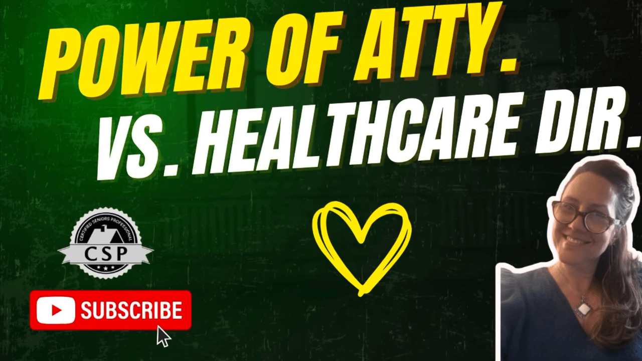 POA vs. Healthcare Directive