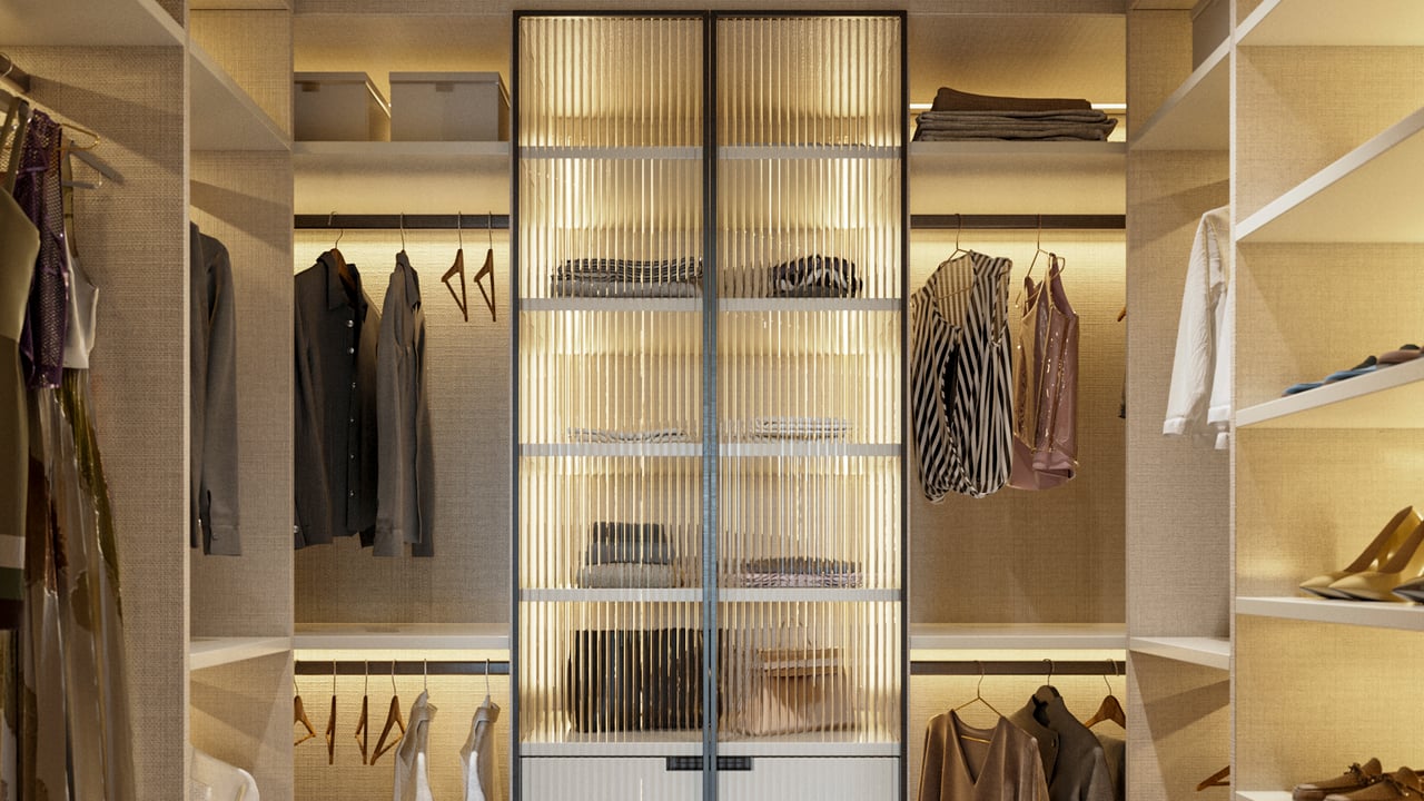Icon Beach diplomat landings unit closet 