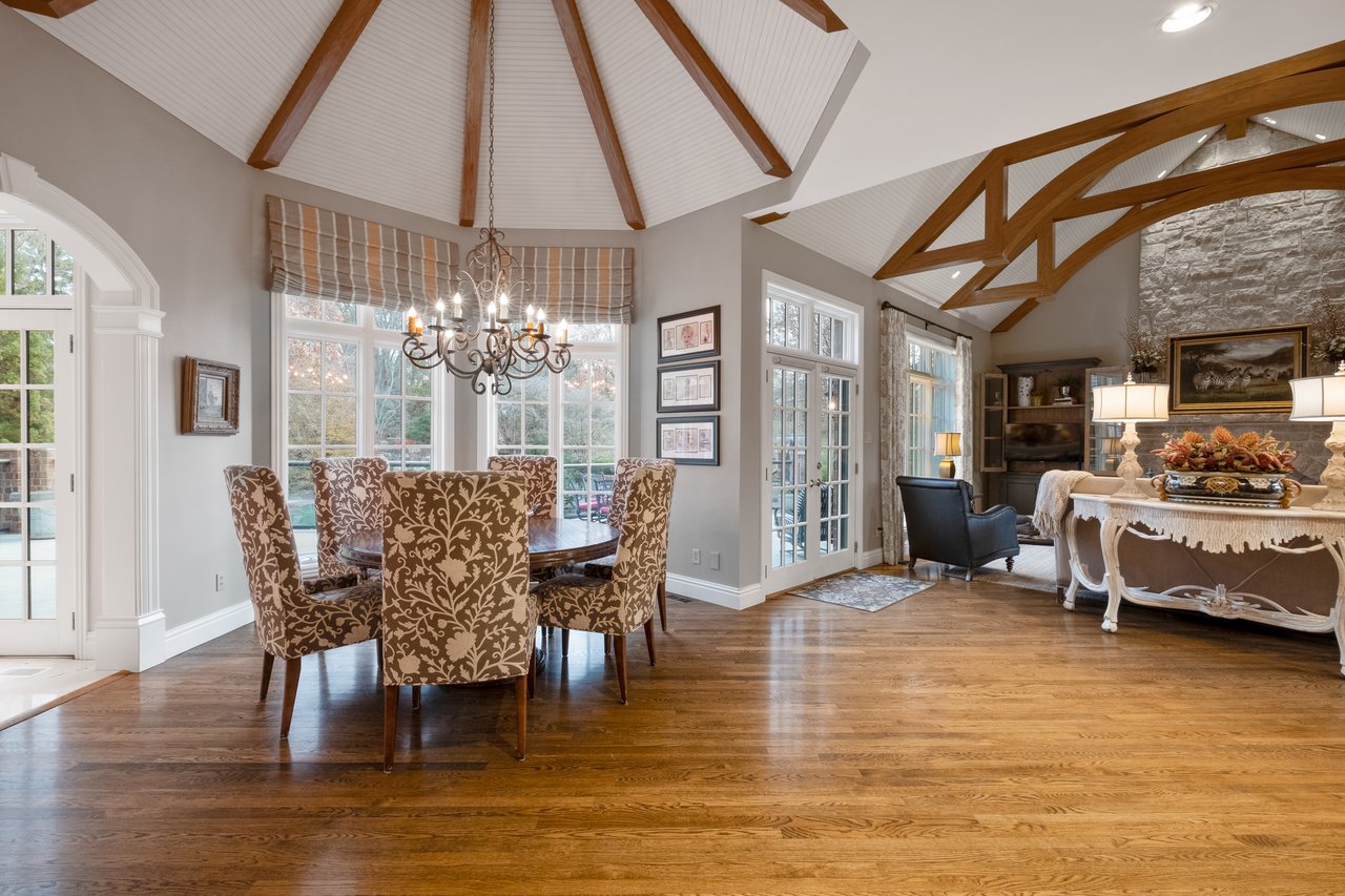 A Town & Country Sanctuary on 2+ Acres With a Surprising Backdrop 
