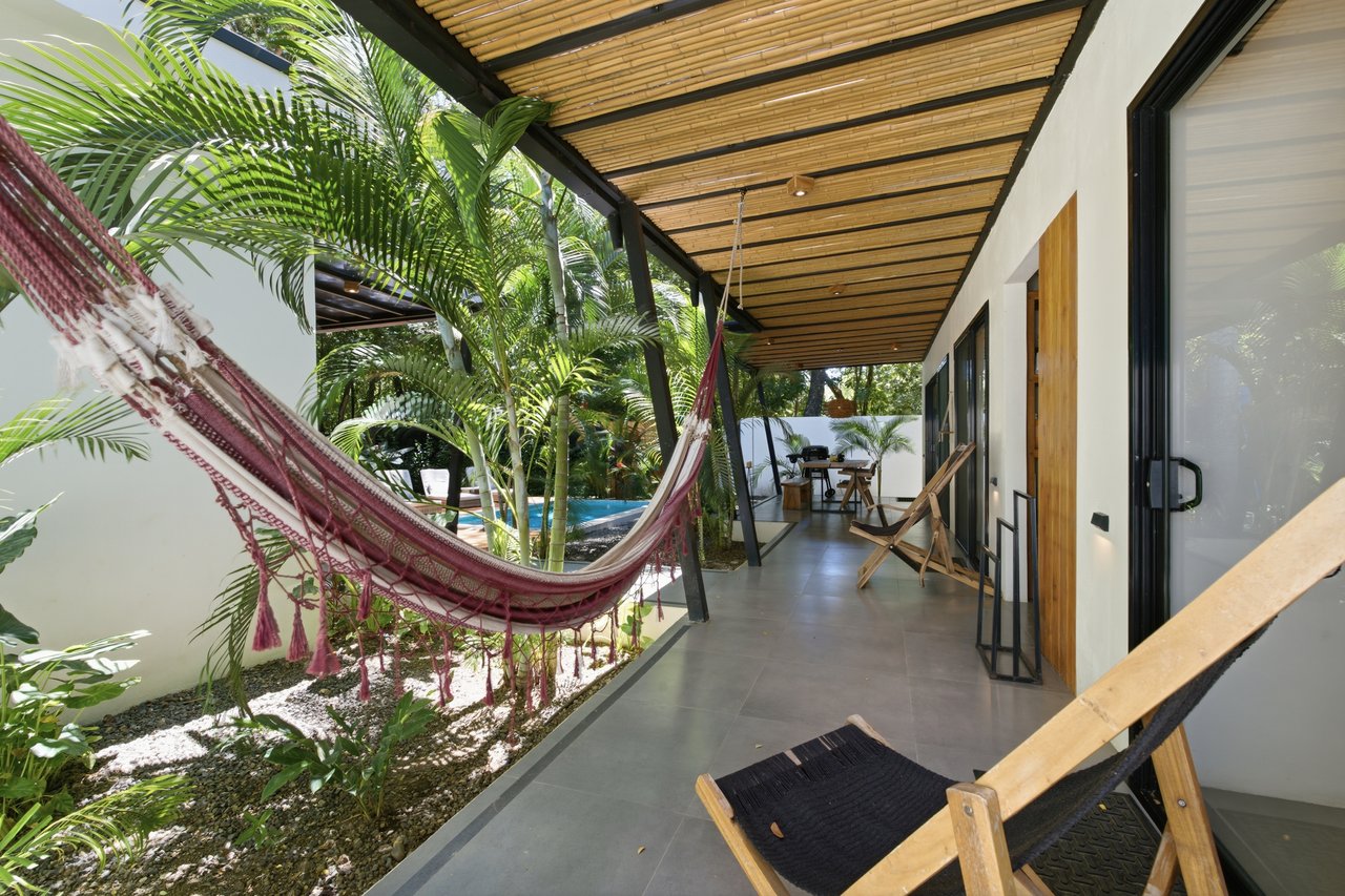 Casa Tatou | Private Pool & Walk-to-Beach Living in Surfside Playa Potrero