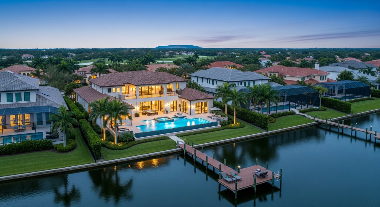 Aerial And Twilight Photography For Lakewood Ranch Homes