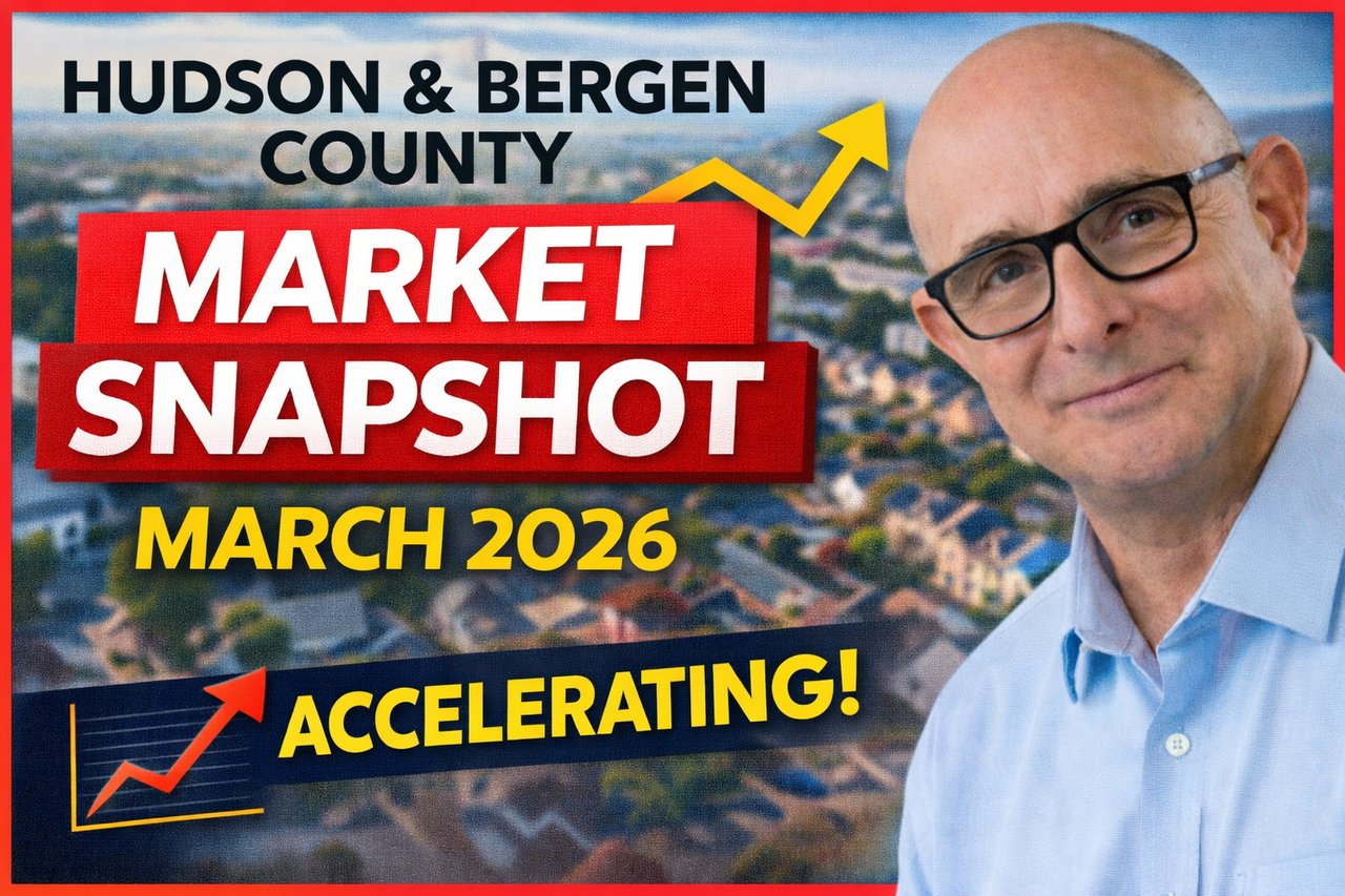 Bergen & Hudson County NJ Real Estate Market Update | March 2026 Housing Snapshot