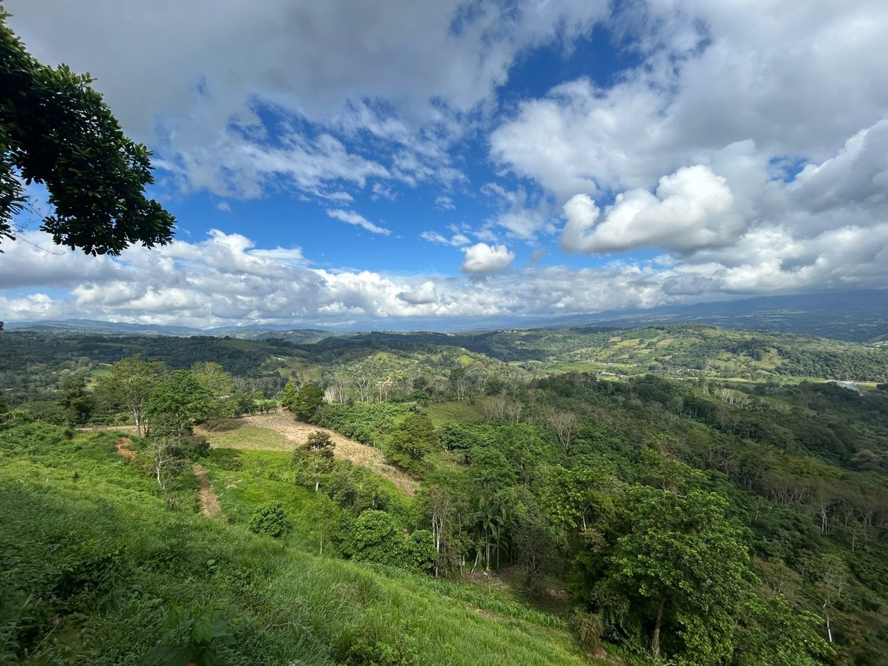 10-Acre Waterfall Farm with Amazing Valley and River View in San Isidro.