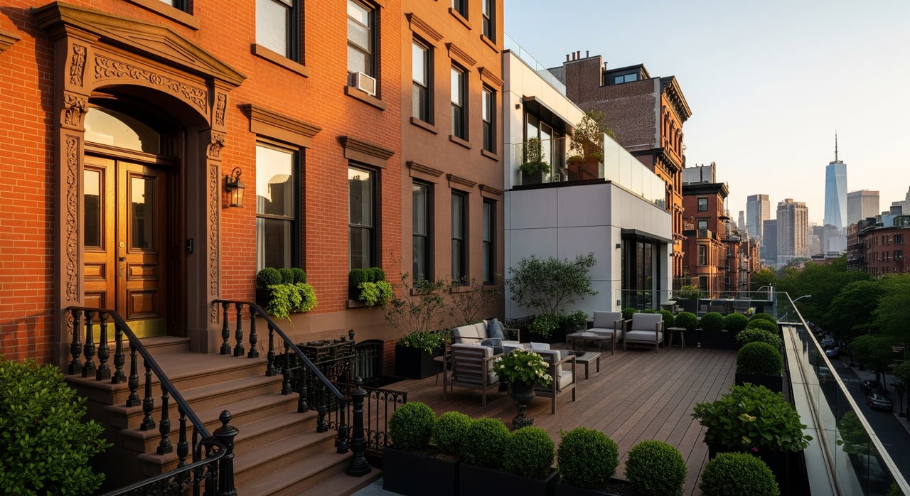 Townhouse vs. Penthouse Living in Greenwich Village
