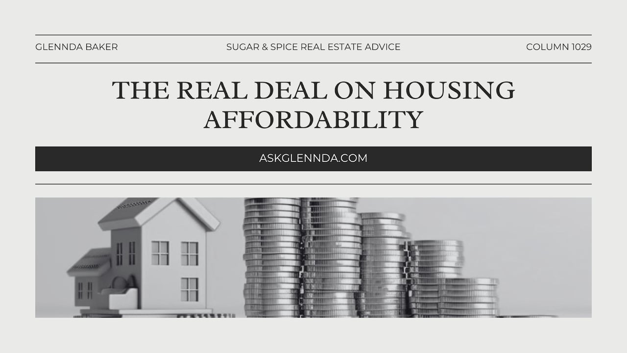 The Real Deal on Housing Affordability
