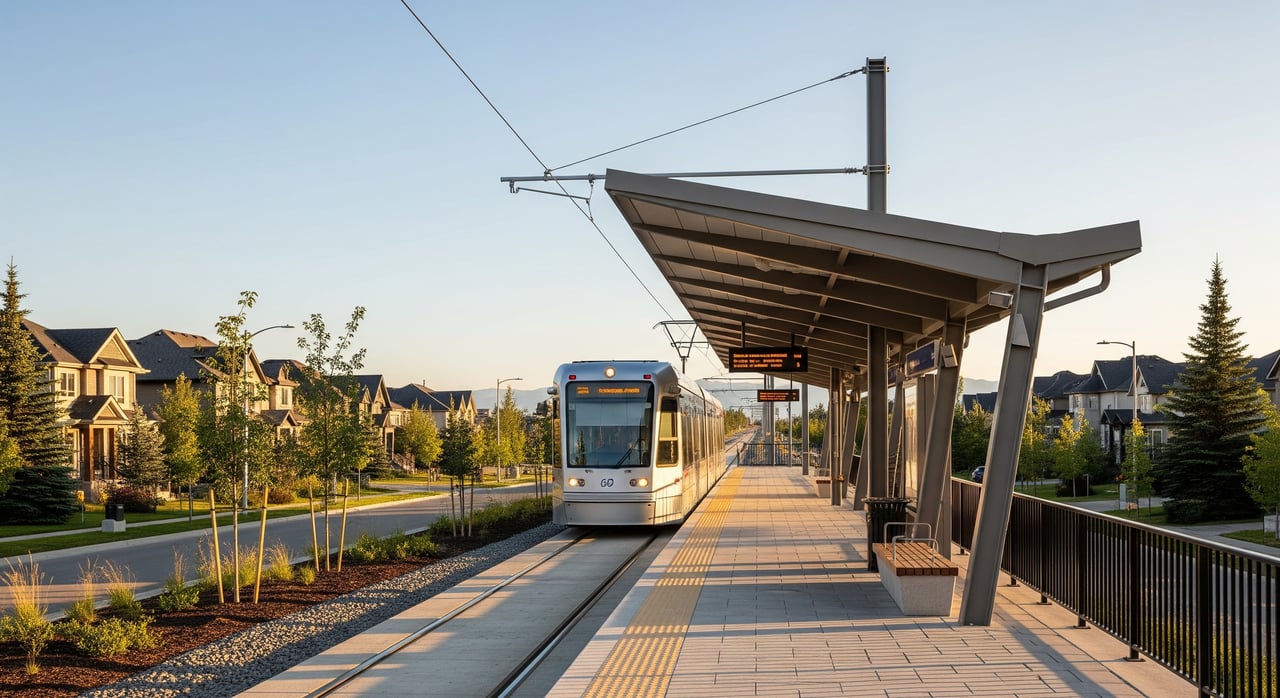 How Easy Is The C-Train Commute From Royal Oak?