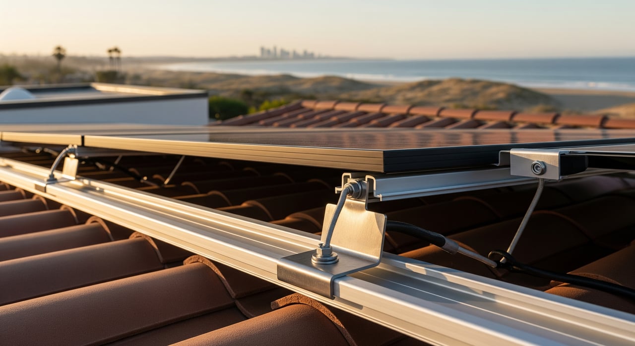 Solar by the Sea: Mounting and Corrosion in PDR