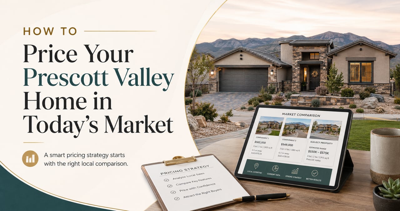 Pricing strategy for a Prescott Valley home with local market comparison and mountain views