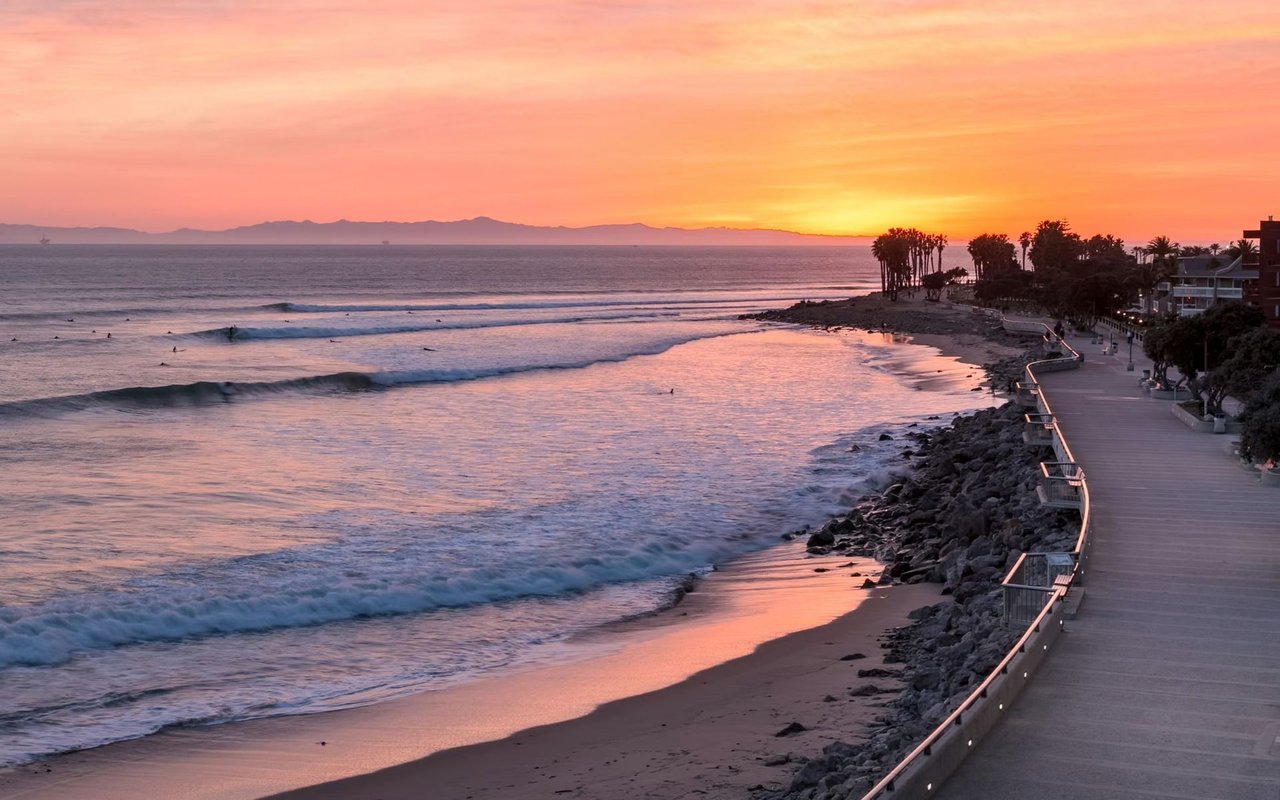 Ventura: California Street Beach, Pier, Surfers Point & Seaside Park