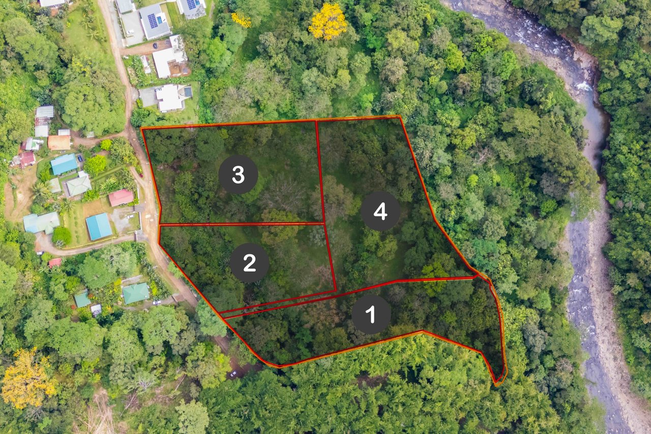 Bamboo Forest Estates – Prime Lots for Sale in Uvita, Costa Rica | Riverfront Land with Utilities