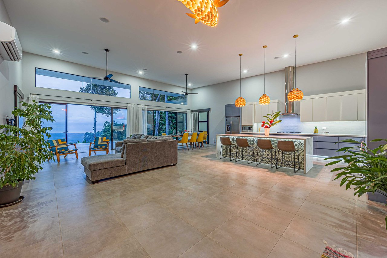Prime Portalon Location with Coastal and Ocean Views Casa Los Delfines One Level Private and Modern Home