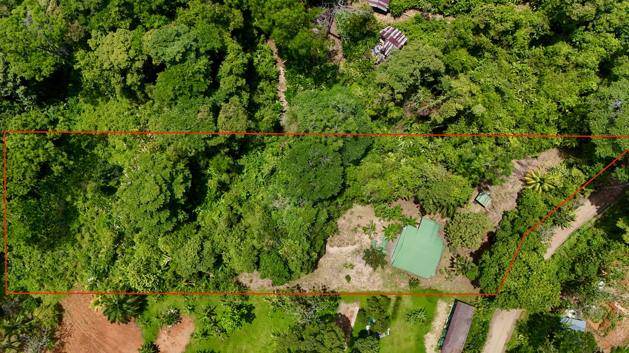La Unión Road Investment Opportunity - 2.2 Acres with Existing Teak Cabin & River Access 