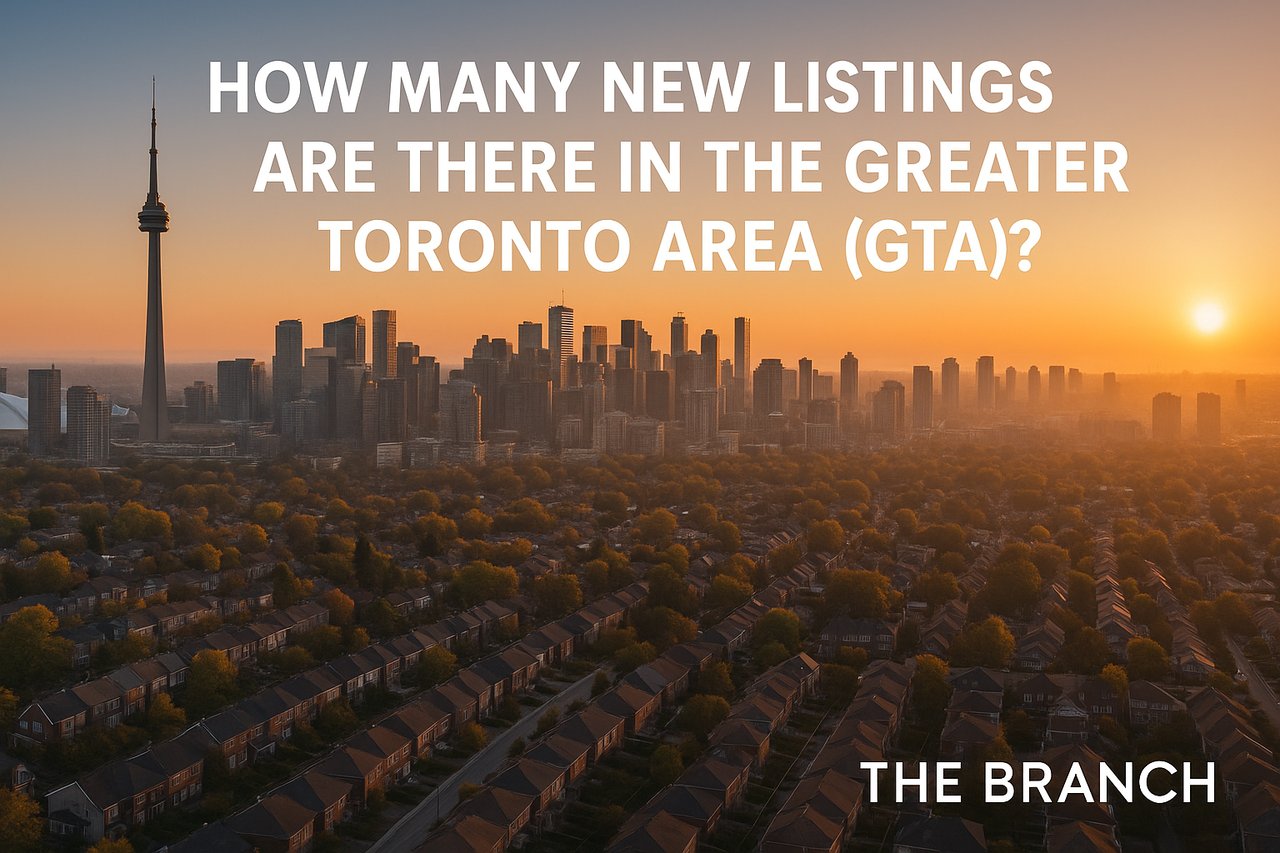 How Many New Listings Are There in the Greater Toronto Area (GTA)?