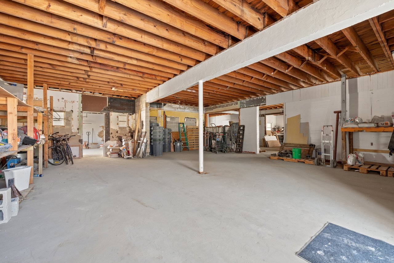 Warehouse, retail, multifamily property