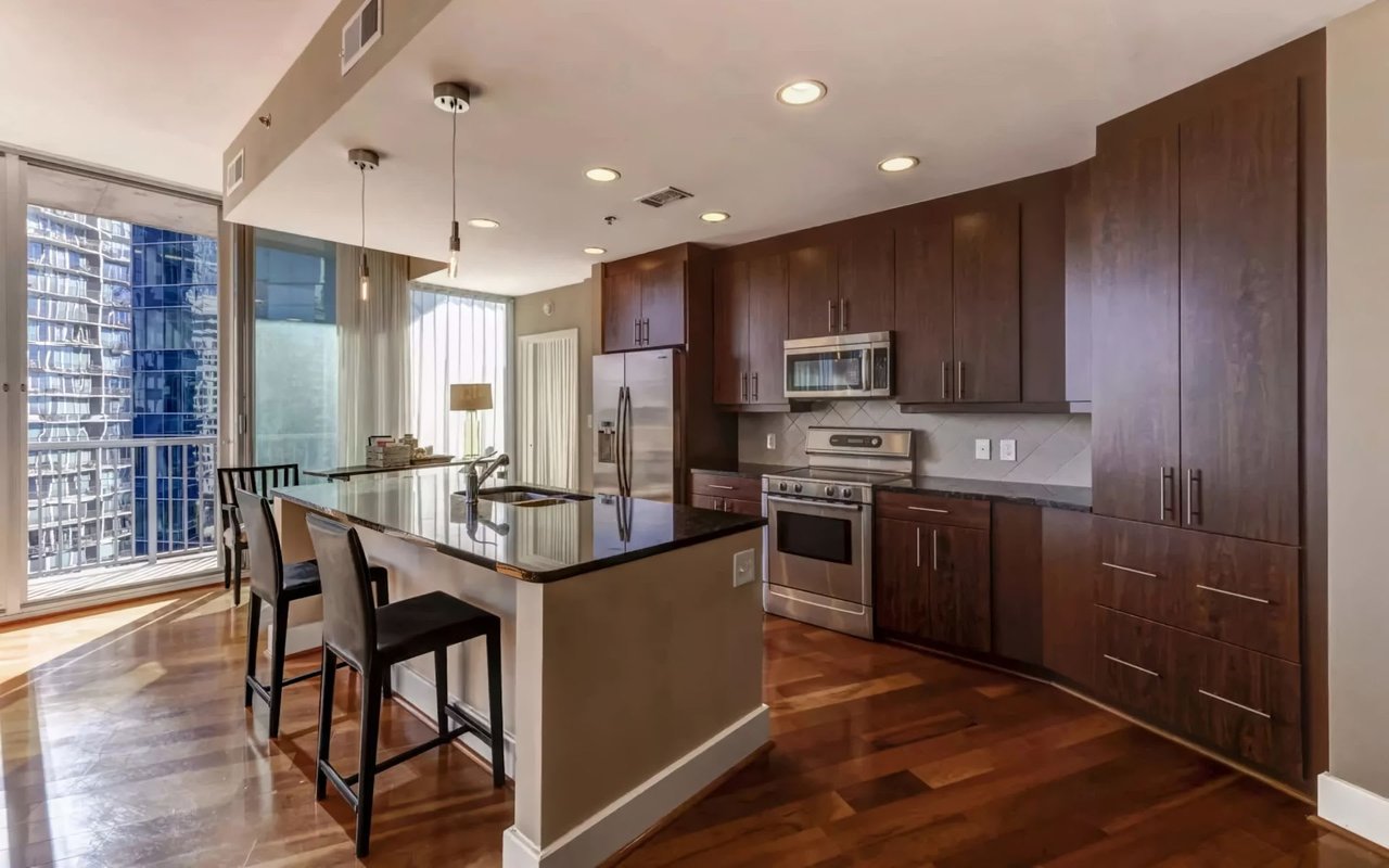 Sleek High-Rise Condo in Midtown