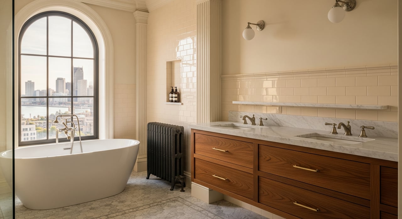 Bathroom Upgrades In Vintage Gold Coast Towers