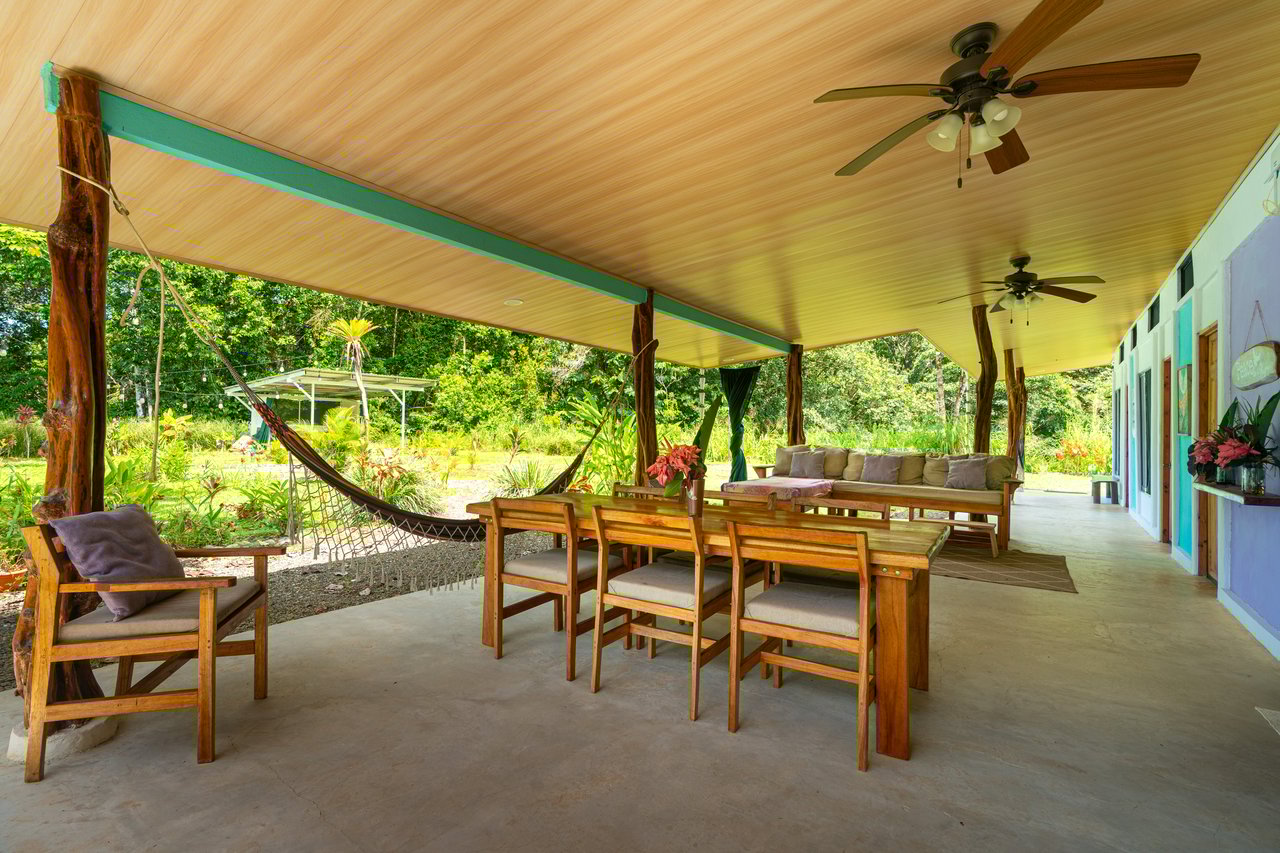 Plant Your Roots at Tierra Bendita! 2.5 Acres, River Frontage, 2 Bedroom Home, Private, Easy Access!