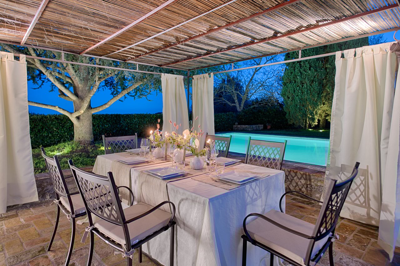 Tuscan Villa With Panoramic Country Views