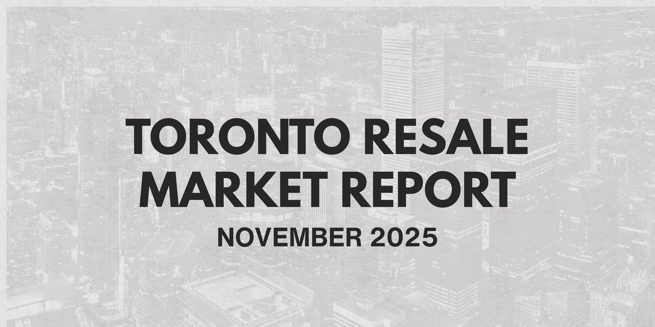 Toronto Resale Market Report